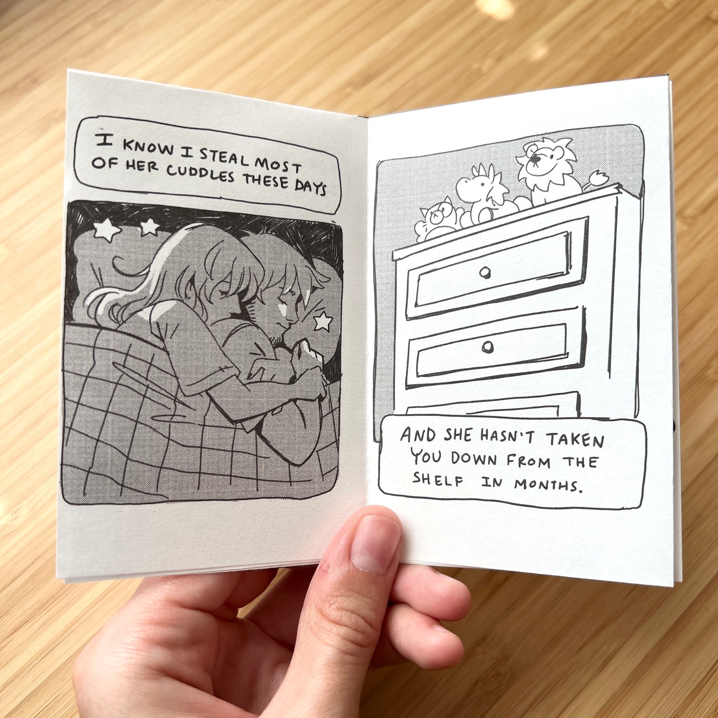 plushie zine printable file